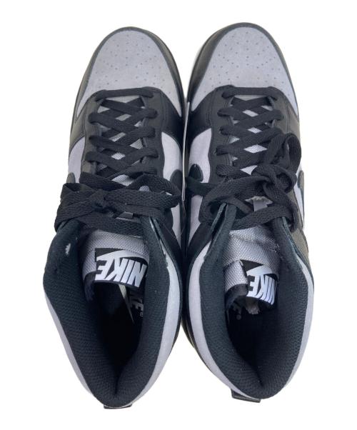 NIKE（ナイキ）NIKE (ナイキ) DUNK HIGH NIKE BY YOU/ダンクハイ ブラック×グレー サイズ:27.5㎝の古着・服飾アイテム