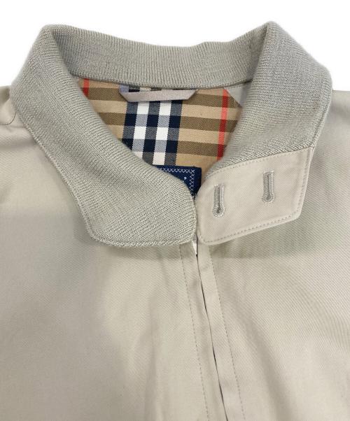 Burberry's（バーバリーズ）Burberry's (バーバリーズ) 裏地チェックスイングトップ ベージュ サイズ:Largeの古着・服飾アイテム
