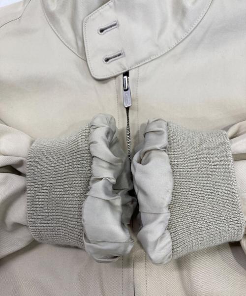 Burberry's（バーバリーズ）Burberry's (バーバリーズ) 裏地チェックスイングトップ ベージュ サイズ:Largeの古着・服飾アイテム