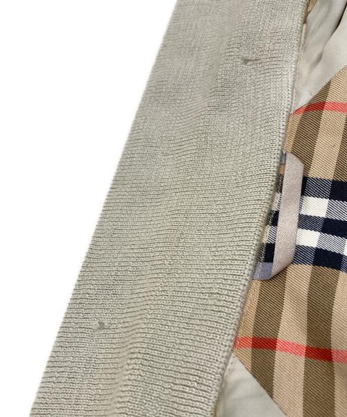 Burberry's（バーバリーズ）Burberry's (バーバリーズ) 裏地チェックスイングトップ ベージュ サイズ:Largeの古着・服飾アイテム