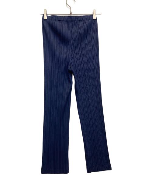 PLEATS PLEASE（プリーツプリーズ）PLEATS PLEASE (プリーツプリーズ) プリーツパンツ ネイビー サイズ:表記無しの古着・服飾アイテム