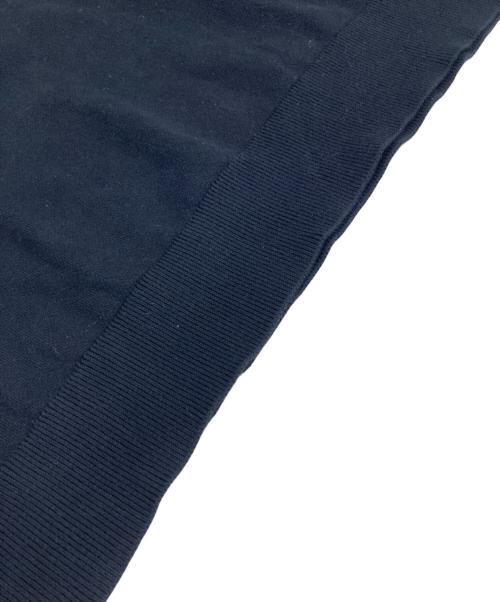 MONCLER（モンクレール）MONCLER (モンクレール) EMBROIDERED MONOGRAM COTTON SWEATER ブラック サイズ:Mの古着・服飾アイテム
