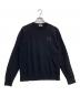 MONCLER（モンクレール）の古着「EMBROIDERED MONOGRAM COTTON SWEATER」｜ブラック