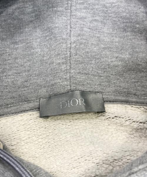 DIOR HOMME（ディオール オム）DIOR HOMME (ディオール オム) CDアイコンプルオーバーパーカー グレー サイズ:XLの古着・服飾アイテム