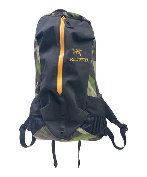 ARC'TERYX（アークテリクス）ARC'TERYX (アークテリクス) BEAMS (ビームス) デイパック ブラック×グリーンの古着・服飾アイテム