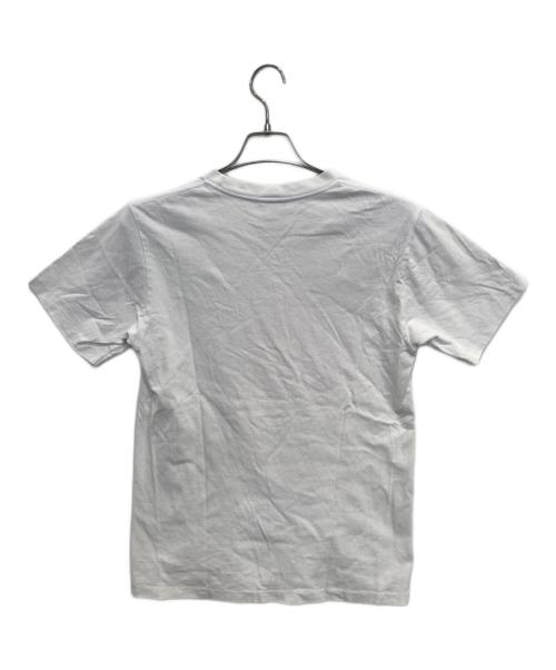A BATHING APE（アベイシングエイプ）A BATHING APE (アベイシングエイプ) Flame Ape Head Tee ホワイト サイズ:Sの古着・服飾アイテム