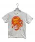 A BATHING APE（アベイシングエイプ）の古着「Flame Ape Head Tee」｜ホワイト