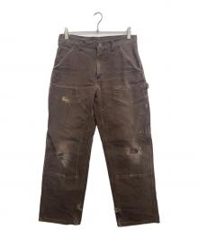 CarHartt（カーハート）の古着「ダブルニーワークパンツ」｜ブラウン