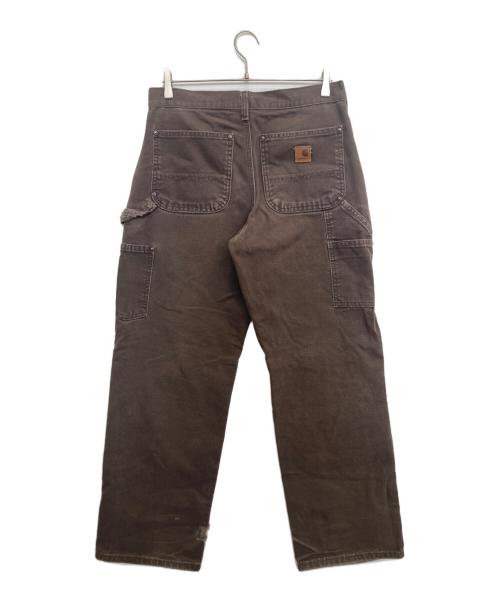 CarHartt（カーハート）CarHartt (カーハート) ダブルニーワークパンツ ブラウン サイズ:W31の古着・服飾アイテム