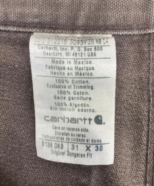 CarHartt（カーハート）CarHartt (カーハート) ダブルニーワークパンツ ブラウン サイズ:W31の古着・服飾アイテム