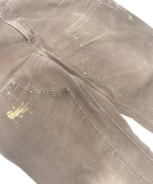 CarHartt（カーハート）CarHartt (カーハート) ダブルニーワークパンツ ブラウン サイズ:W31の古着・服飾アイテム