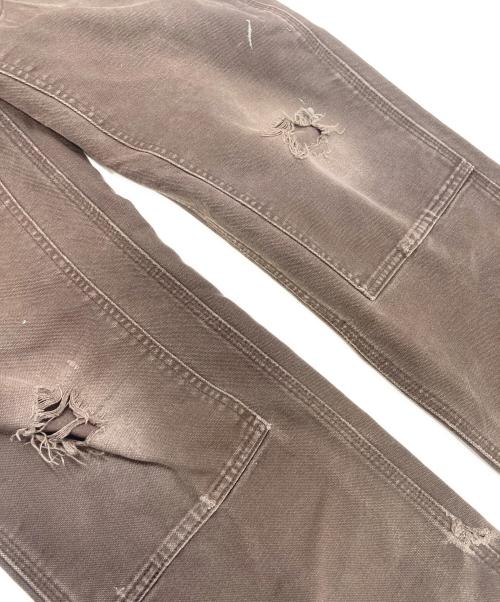 CarHartt（カーハート）CarHartt (カーハート) ダブルニーワークパンツ ブラウン サイズ:W31の古着・服飾アイテム