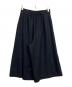 BLUE LABEL CRESTBRIDGE (ブルーレーベルクレストブリッジ) ソフトサキソニーガウチョパンツ ブラック サイズ:38：5000円
