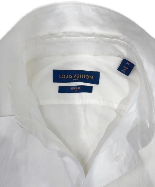 LOUIS VUITTON（ルイ ヴィトン）LOUIS VUITTON (ルイ ヴィトン) Space Badge Shirt ホワイト サイズ:Mの古着・服飾アイテム