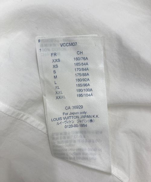 LOUIS VUITTON（ルイ ヴィトン）LOUIS VUITTON (ルイ ヴィトン) Space Badge Shirt ホワイト サイズ:Mの古着・服飾アイテム
