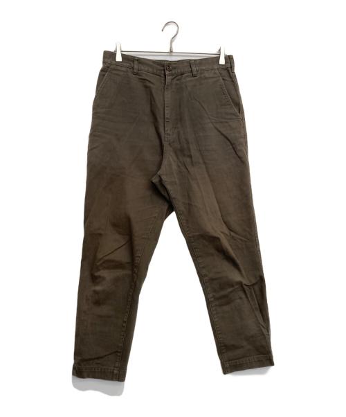 COMME des GARCONS HOMME（コムデギャルソン オム）COMME des GARCONS HOMME (コムデギャルソン オム) コットンパンツ カーキ サイズ:Sの古着・服飾アイテム