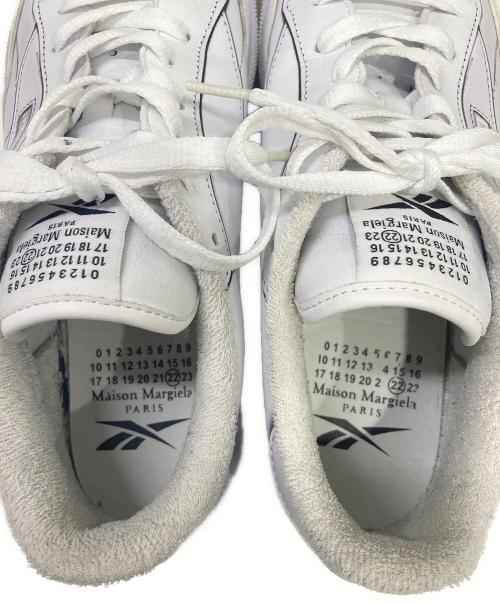 REEBOK（リーボック）REEBOK (リーボック) Maison Margiela (メゾンマルジェラ) Project 0 CC TL ローカットスニーカー ホワイト サイズ:28cmの古着・服飾アイテム