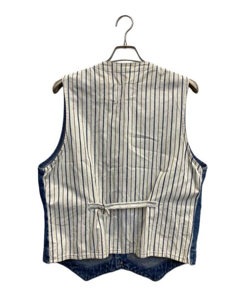 LEVI'S（リーバイス）LEVI'S (リーバイス) デニムベスト ブルー サイズ:XLの古着・服飾アイテム