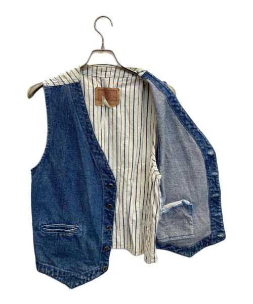 LEVI'S（リーバイス）LEVI'S (リーバイス) デニムベスト ブルー サイズ:XLの古着・服飾アイテム