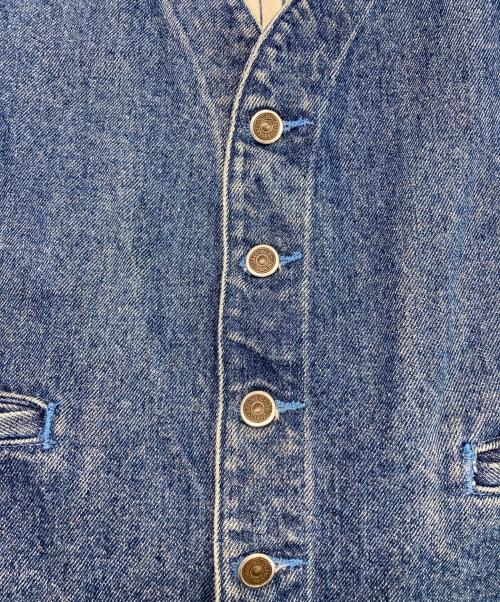 LEVI'S（リーバイス）LEVI'S (リーバイス) デニムベスト ブルー サイズ:XLの古着・服飾アイテム