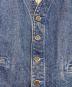 中古・古着 LEVI'S (リーバイス) デニムベスト ブルー サイズ:XL：6000円