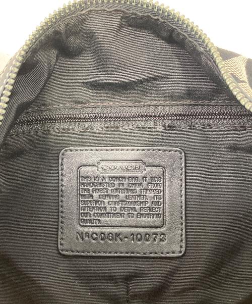 COACH（コーチ）COACH (コーチ) シグネチャーワンショルダーバッグ ブラック サイズ:-の古着・服飾アイテム