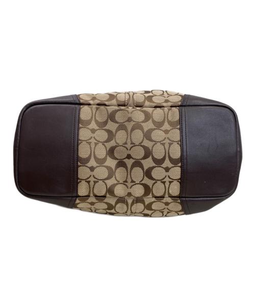 COACH（コーチ）COACH (コーチ) 2wayシグネチャートートバッグ ベージュ サイズ:-の古着・服飾アイテム
