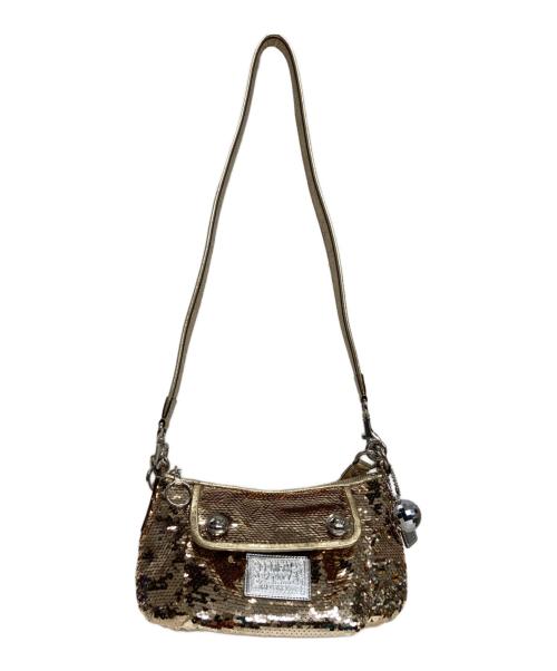 COACH（コーチ）COACH (コーチ) スパンコール2WAYバッグ ゴールド サイズ:-の古着・服飾アイテム