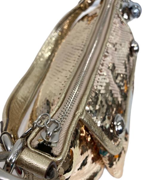 COACH（コーチ）COACH (コーチ) スパンコール2WAYバッグ ゴールド サイズ:-の古着・服飾アイテム