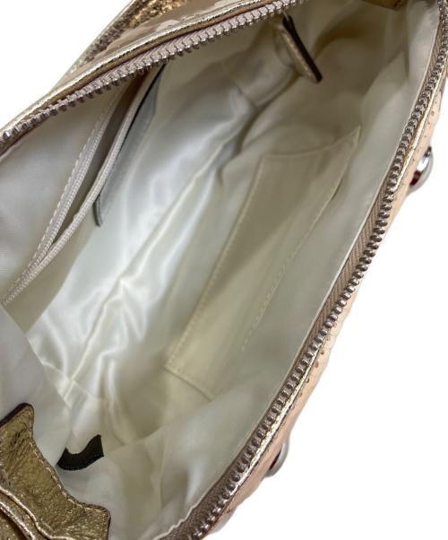 COACH（コーチ）COACH (コーチ) スパンコール2WAYバッグ ゴールド サイズ:-の古着・服飾アイテム