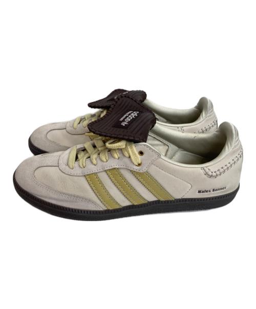 adidas（アディダス）adidas (アディダス) WALES BONNER (ウェールズボナー) Samba Nubuck/サンバ ヌバック アイボリー×ブラウン サイズ:US8 1/2の古着・服飾アイテム