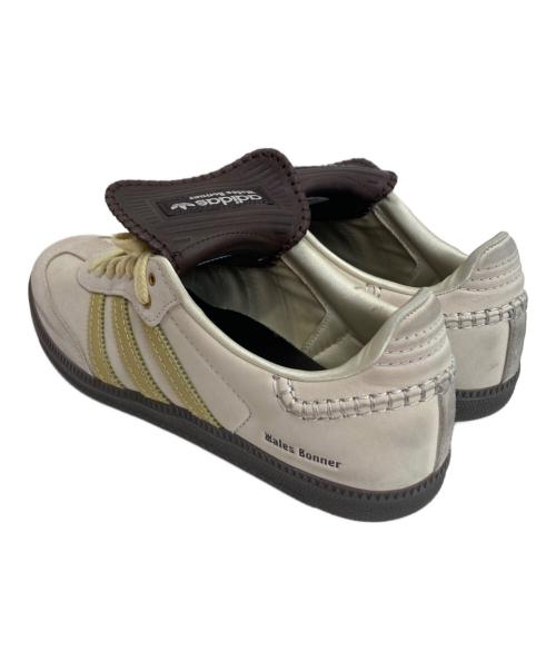 adidas（アディダス）adidas (アディダス) WALES BONNER (ウェールズボナー) Samba Nubuck/サンバ ヌバック アイボリー×ブラウン サイズ:US8 1/2の古着・服飾アイテム