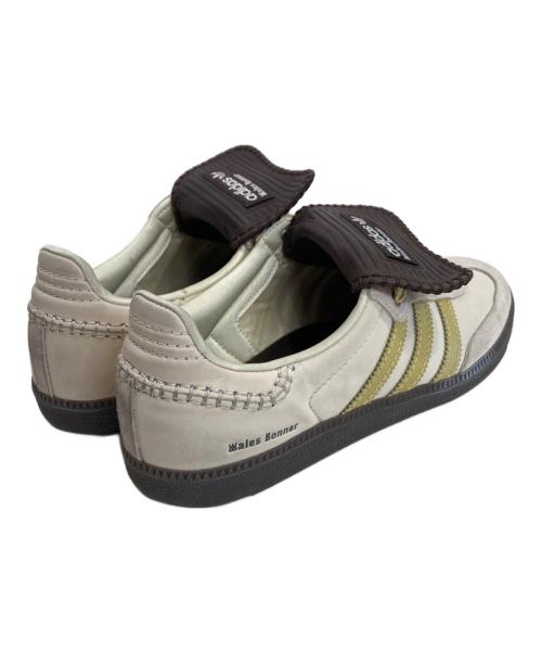 adidas（アディダス）adidas (アディダス) WALES BONNER (ウェールズボナー) Samba Nubuck/サンバ ヌバック アイボリー×ブラウン サイズ:US8 1/2の古着・服飾アイテム