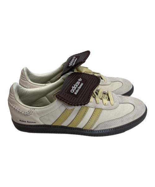 adidas（アディダス）adidas (アディダス) WALES BONNER (ウェールズボナー) Samba Nubuck/サンバ ヌバック アイボリー×ブラウン サイズ:US8 1/2の古着・服飾アイテム