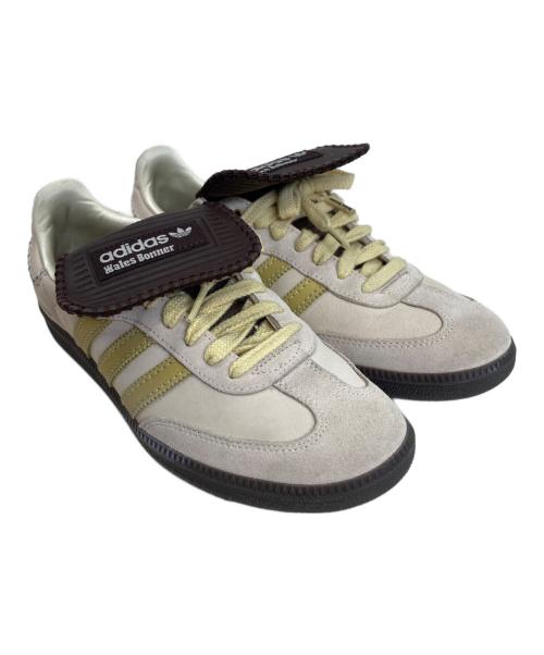 adidas（アディダス）adidas (アディダス) WALES BONNER (ウェールズボナー) Samba Nubuck/サンバ ヌバック アイボリー×ブラウン サイズ:US8 1/2の古着・服飾アイテム