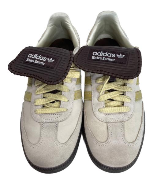 adidas（アディダス）adidas (アディダス) WALES BONNER (ウェールズボナー) Samba Nubuck/サンバ ヌバック アイボリー×ブラウン サイズ:US8 1/2の古着・服飾アイテム