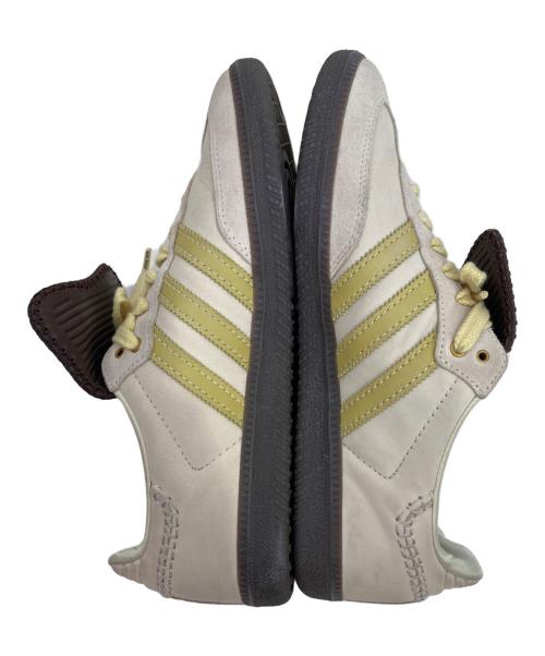 adidas（アディダス）adidas (アディダス) WALES BONNER (ウェールズボナー) Samba Nubuck/サンバ ヌバック アイボリー×ブラウン サイズ:US8 1/2の古着・服飾アイテム