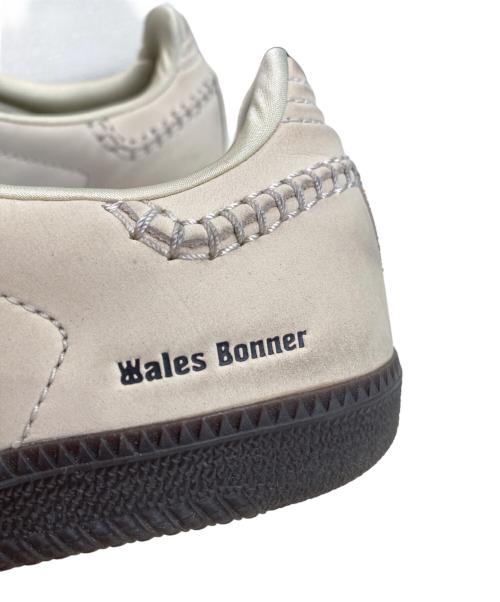 adidas（アディダス）adidas (アディダス) WALES BONNER (ウェールズボナー) Samba Nubuck/サンバ ヌバック アイボリー×ブラウン サイズ:US8 1/2の古着・服飾アイテム