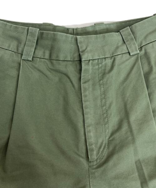 Acne studios（アクネ ストゥディオズ）Acne studios (アクネ ストゥディオズ) PLEATED TROUSERS カーキ サイズ:46の古着・服飾アイテム