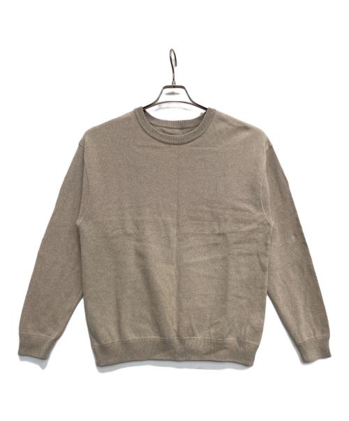 crepuscule（クレプスキュール）crepuscule (クレプスキュール) Light Moss Stitch L/S Sweat ベージュ サイズ:1の古着・服飾アイテム