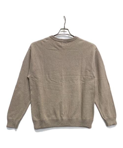 crepuscule（クレプスキュール）crepuscule (クレプスキュール) Light Moss Stitch L/S Sweat ベージュ サイズ:1の古着・服飾アイテム