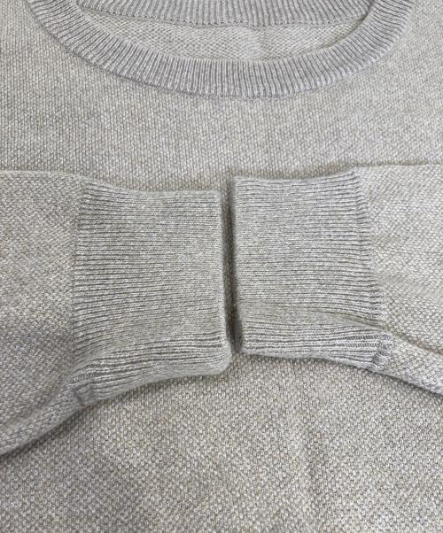 crepuscule（クレプスキュール）crepuscule (クレプスキュール) Light Moss Stitch L/S Sweat ベージュ サイズ:1の古着・服飾アイテム