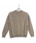 crepuscule (クレプスキュール) Light Moss Stitch L/S Sweat ベージュ サイズ:1：5000円