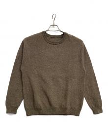 crepuscule（クレプスキュール）の古着「LIGHT MOSS STITCH L/S SWEAT」｜ベージュ