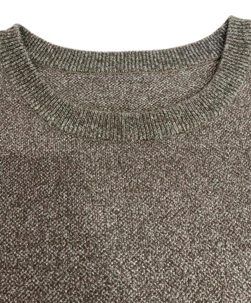 crepuscule（クレプスキュール）crepuscule (クレプスキュール) LIGHT MOSS STITCH L/S SWEAT ベージュ サイズ:1の古着・服飾アイテム