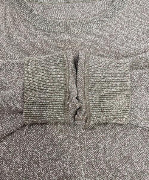 crepuscule（クレプスキュール）crepuscule (クレプスキュール) LIGHT MOSS STITCH L/S SWEAT ベージュ サイズ:1の古着・服飾アイテム