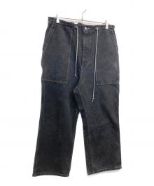 Needles（ニードルズ）の古着「STRING FATIGUE PANT/ストリングファティーグパンツ」｜ブラック