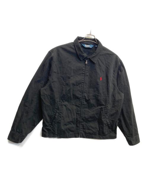 POLO RALPH LAUREN（ポロ・ラルフローレン）POLO RALPH LAUREN (ポロ・ラルフローレン) スイングトップ ブラック サイズ:XXLの古着・服飾アイテム