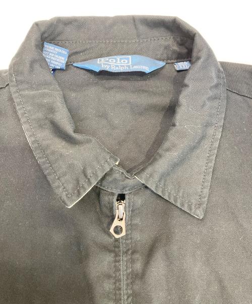 POLO RALPH LAUREN（ポロ・ラルフローレン）POLO RALPH LAUREN (ポロ・ラルフローレン) スイングトップ ブラック サイズ:XXLの古着・服飾アイテム