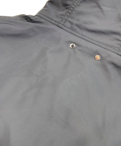 LOUIS VUITTON（ルイ ヴィトン）LOUIS VUITTON (ルイ ヴィトン) レザー切替中綿ナイロンコート ブラック サイズ:44の古着・服飾アイテム